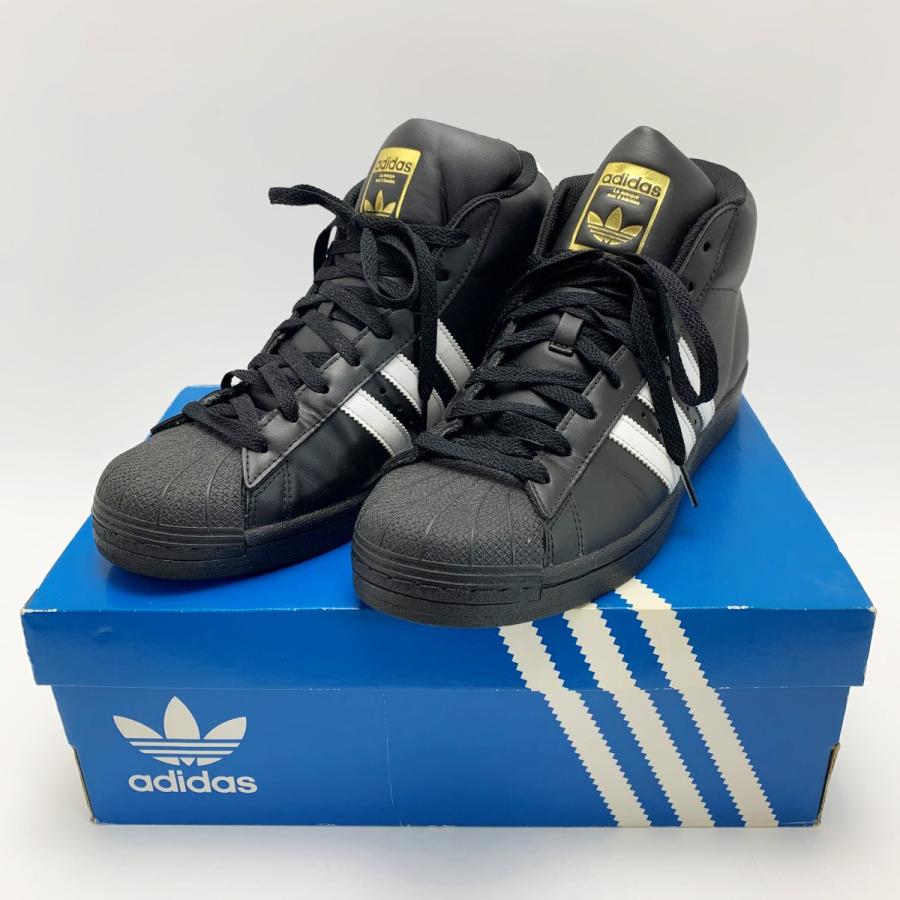 adidas（アディダス） PRO MODEL ハイカット FV5723 ブラック SIZE