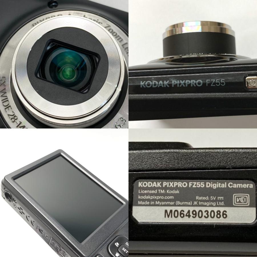 Kodak コダック コンパクトデジタルカメラ pixpro fz55 取説・箱付き