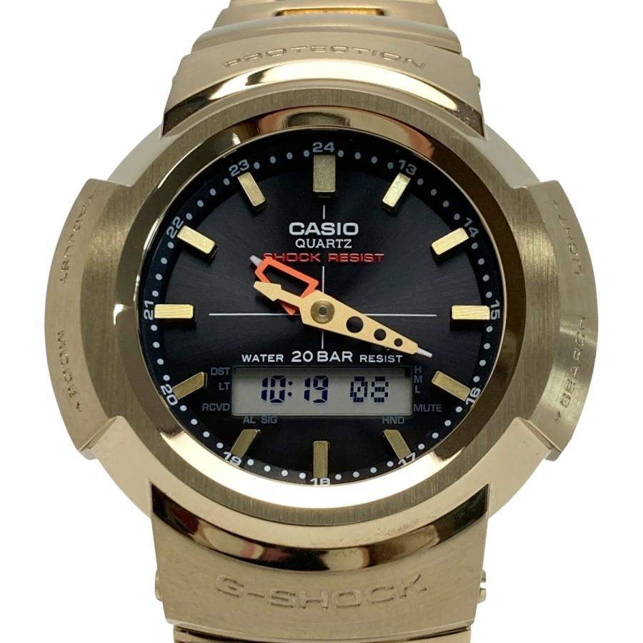 CASIO（カシオ） G-SHOCK フルメタル アナデジ AWM-500GD-9AJF 電波