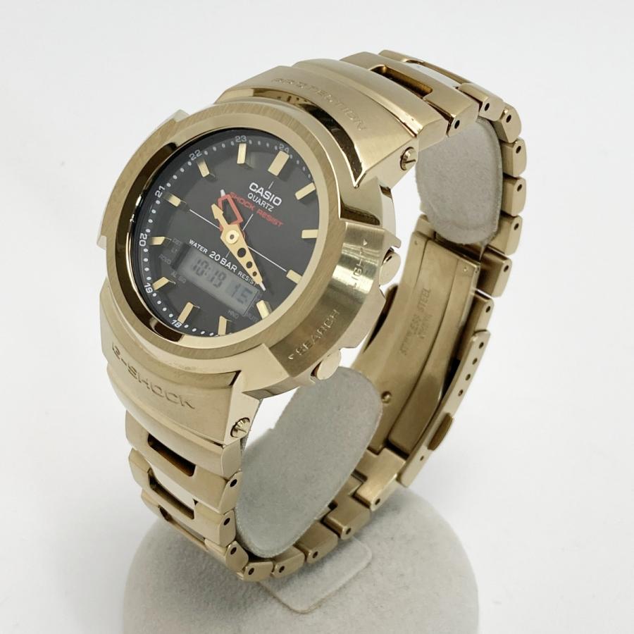 CASIO（カシオ） G-SHOCK フルメタル アナデジ AWM-500GD-9AJF 電波