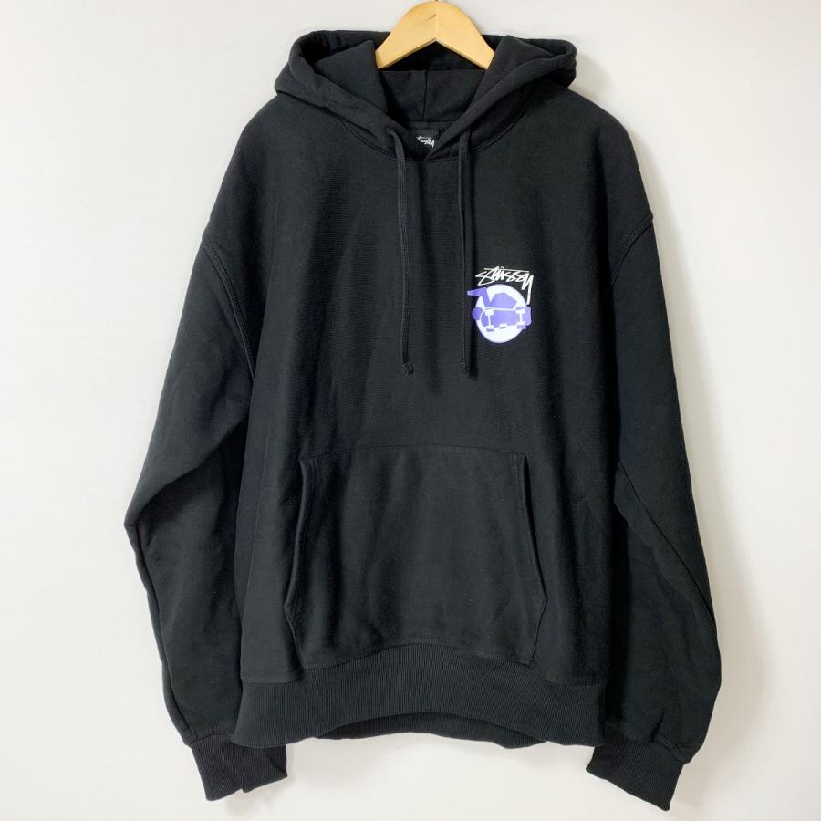 STUSSY（ステューシー） 両面ロゴ スケートマン スウェットパーカー