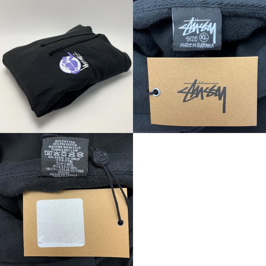 STUSSY（ステューシー） 両面ロゴ スケートマン スウェットパーカー