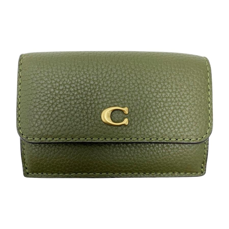 COACH（コーチ） 3つ折り財布 Cロゴ ミニ トライフォールド CM437