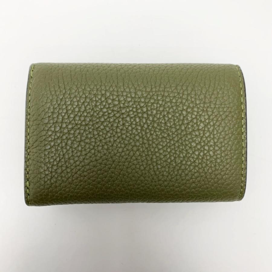 COACH コーチ 3つ折り財布 Cロゴ ミニ トライフォールド CM437 カーキ レディース COACH（コーチ） 3つ折り財布 Cロゴ ミニ トライフォールド CM437