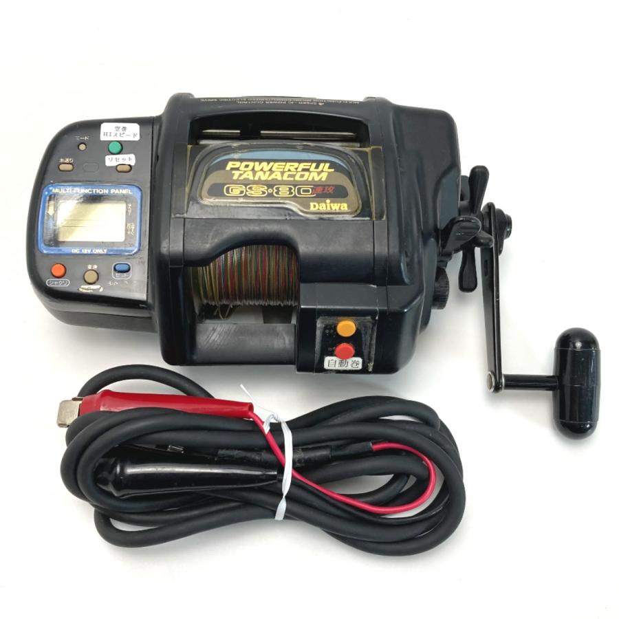 DAIWA ダイワ パワフル タナコン GS-80 速攻 電動リール コード付き DAIWA ダイワ パワフルタナコン GS-80速攻 電動リール コード付き やや