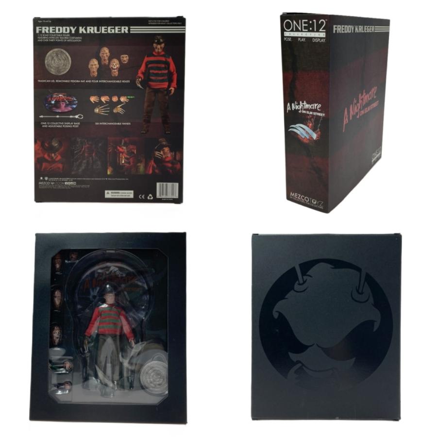 ☆☆ MEZCO メズコ ONE:12 エルム街の悪夢 フレディ・クルーガー 1/12 アクションフィギュア FREDDY 傷や汚れあり_7