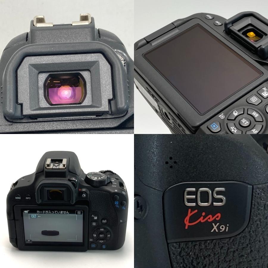 CANON キャノン ダブルズームキット EOS KISS X9i デジタル一眼レフ