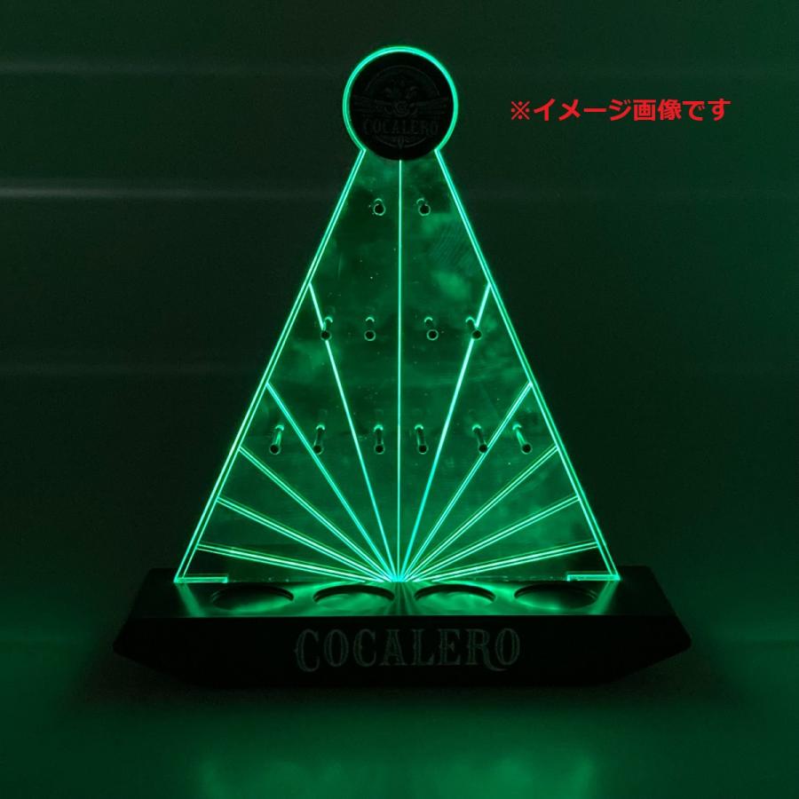 COCALERO コカレロボムタワー LEDディスプレイ グラス12個付き 未使用