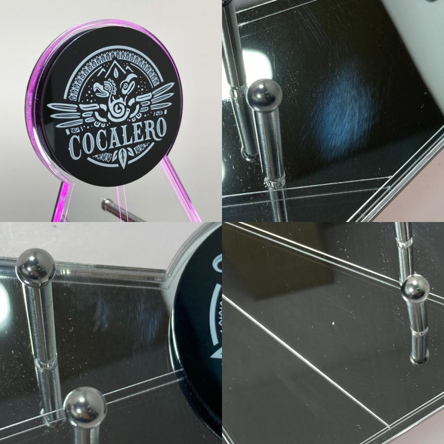 COCALERO コカレロボムタワー LEDディスプレイ グラス12個付き やや傷  