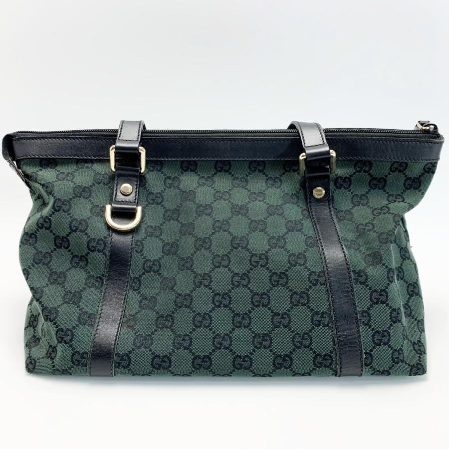 GUCCI（グッチ） ハンドバッグ キャンバス 272399 ダークグリーン 