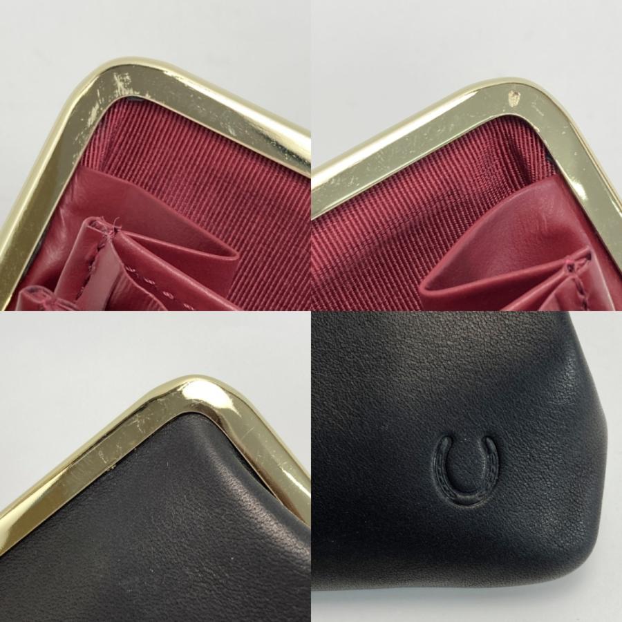 ソメスサドル　がま口財布 Somes Saddle ソメスサドル フリージアン がま口 財布 FS-04 ブラック