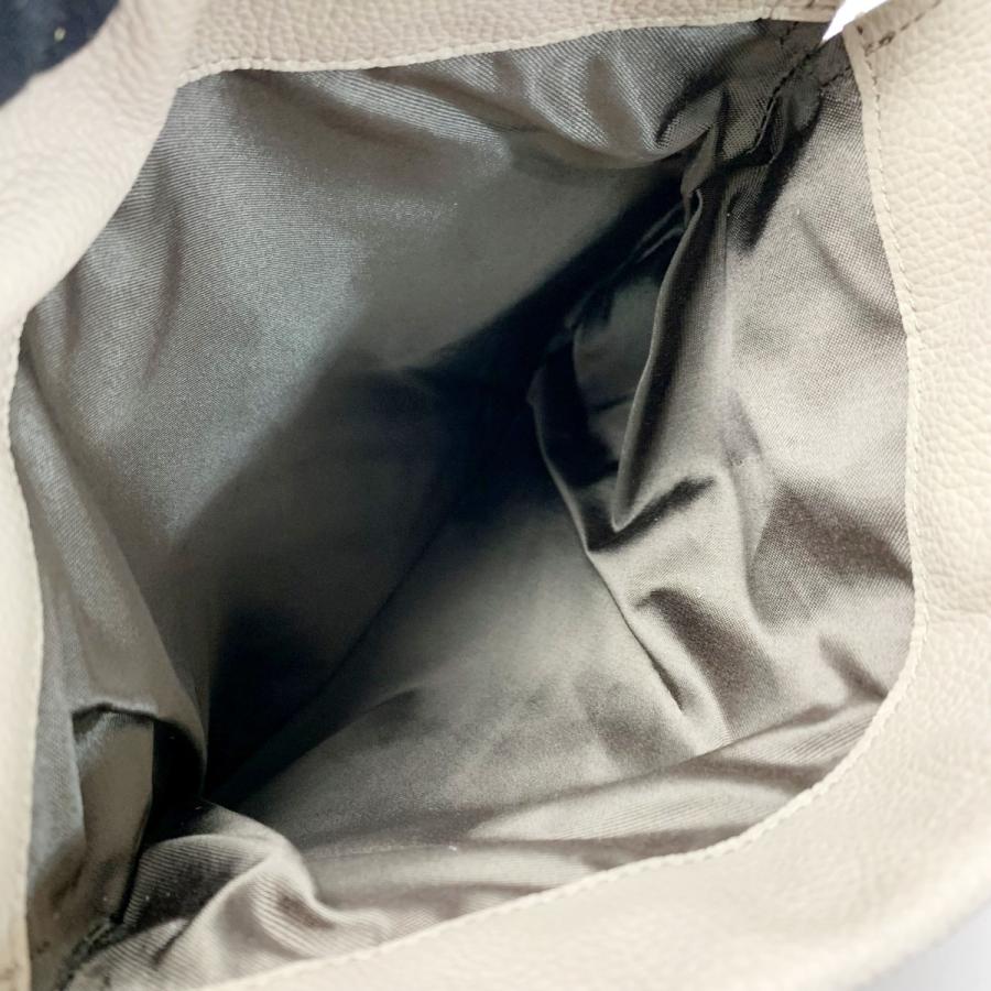 Somes Saddle ソメスサドル ピッコラ 巾着 PL-61 グレージュ 牛革 やや