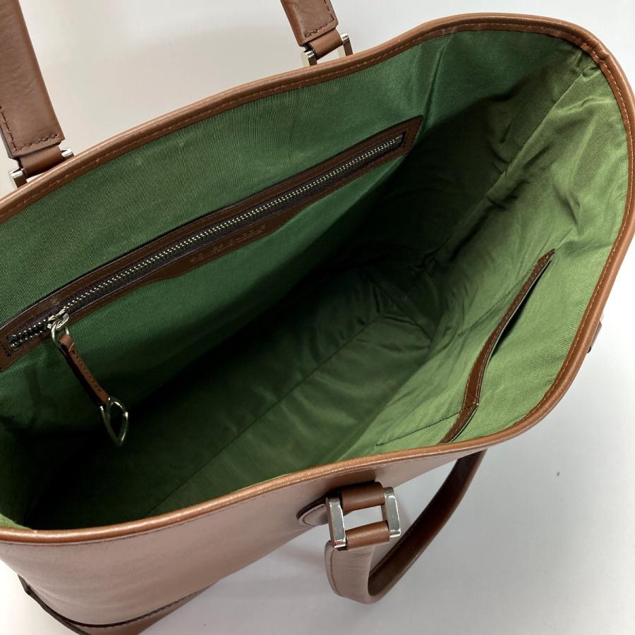 【極美品】SOMES SADDLE ソメスサドル ハンドバッグ 本革 ブラウン SOMES ダレスバッグⅢ （ブラウン）EX-37 [ソメスサドル 北海道 砂川市