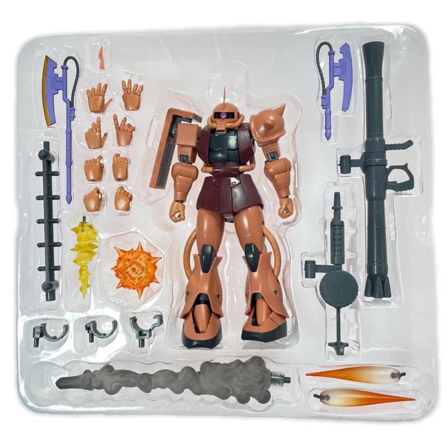 BANDAI バンダイ ROBOT魂 〈SIDE MS〉 MS-06S シャア専用ザク ver
