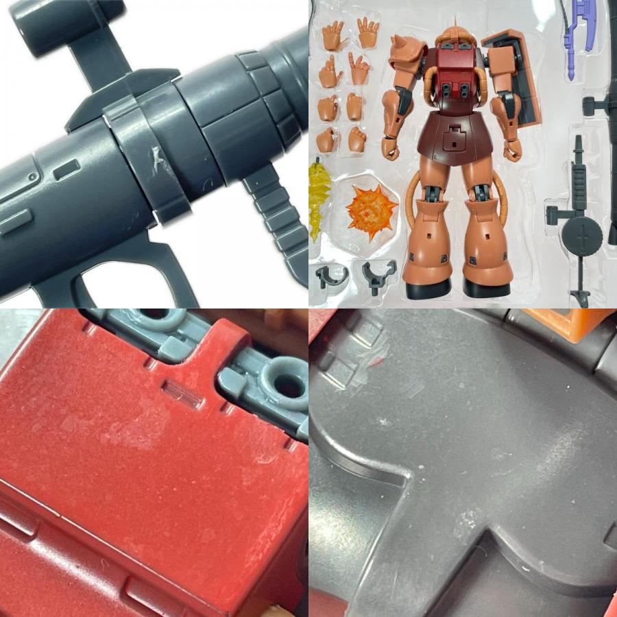 BANDAI バンダイ ROBOT魂 〈SIDE MS〉 MS-06S シャア専用ザク ver