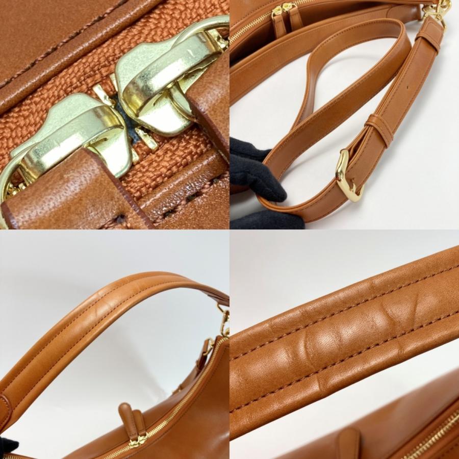 Somes Saddle ソメスサドル エリン 2WAYショルダーバッグ ER-54 ブラウン レザー 布袋有 Somes Saddle ソメスサドル エリン 2WAYショルダーバッグ ER-54