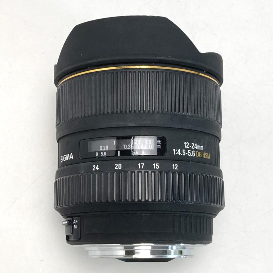 SIGMA シグマ 12-24mm F4.5-5.6 EX DG HSM キャノン用 レンズ 傷や汚れ