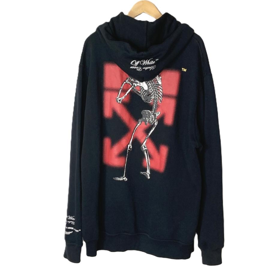 OFF-WHITE プルオーバーパーカー OMBB046G19762010 ブラック XXL メンズ OFF-WHITE プルオーバーパーカー OMBB046G19762010 ブラック XXL