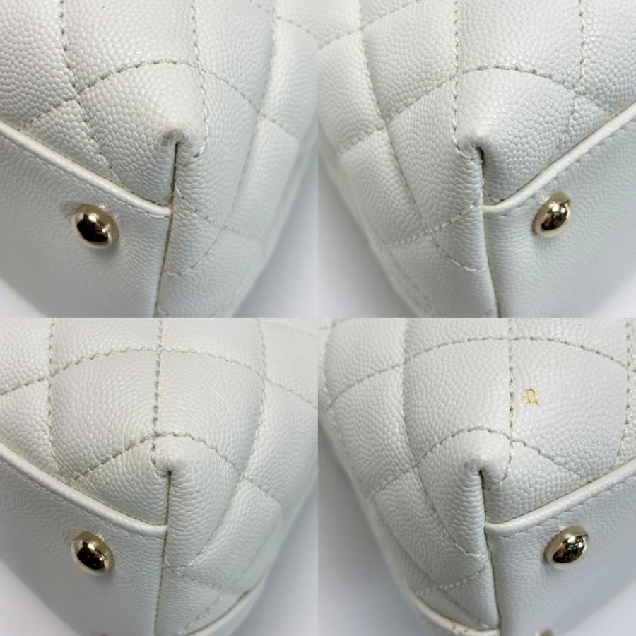 CHANEL（シャネル） ココハンドル29 マトラッセ A92991 ホワイト 2WAY