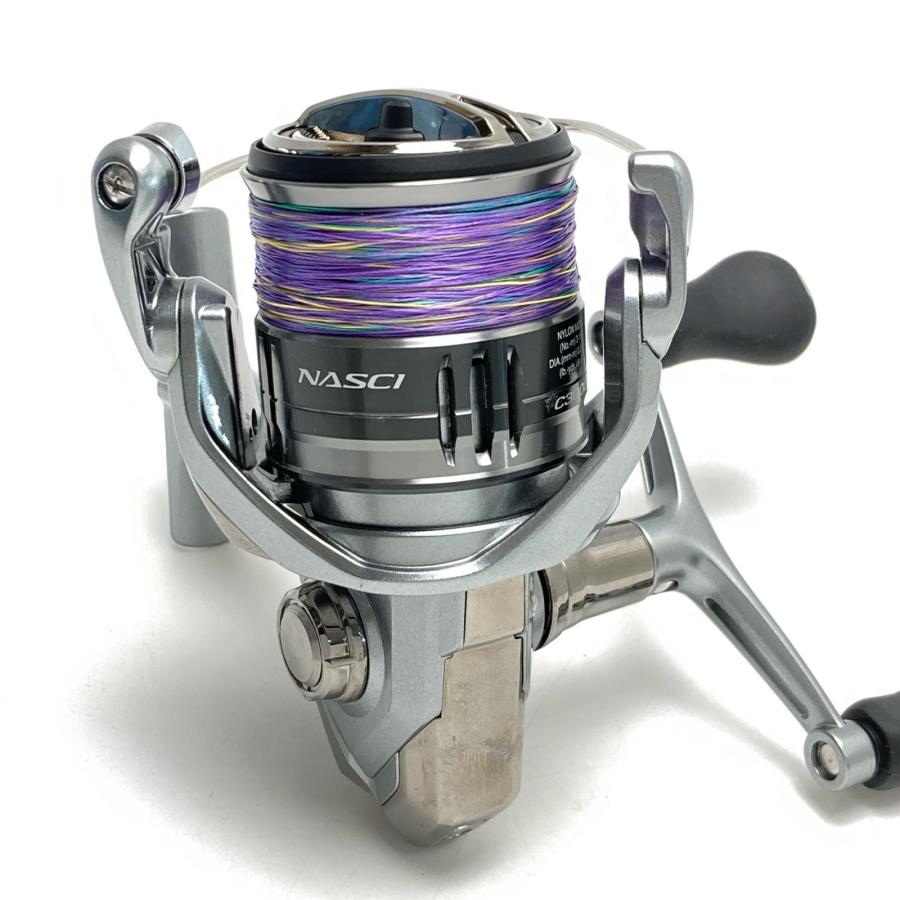 シマノ 21ナスキー C3000DH SHIMANO シマノ 21 ナスキー C3000DH 043207 スピニングリール やや傷