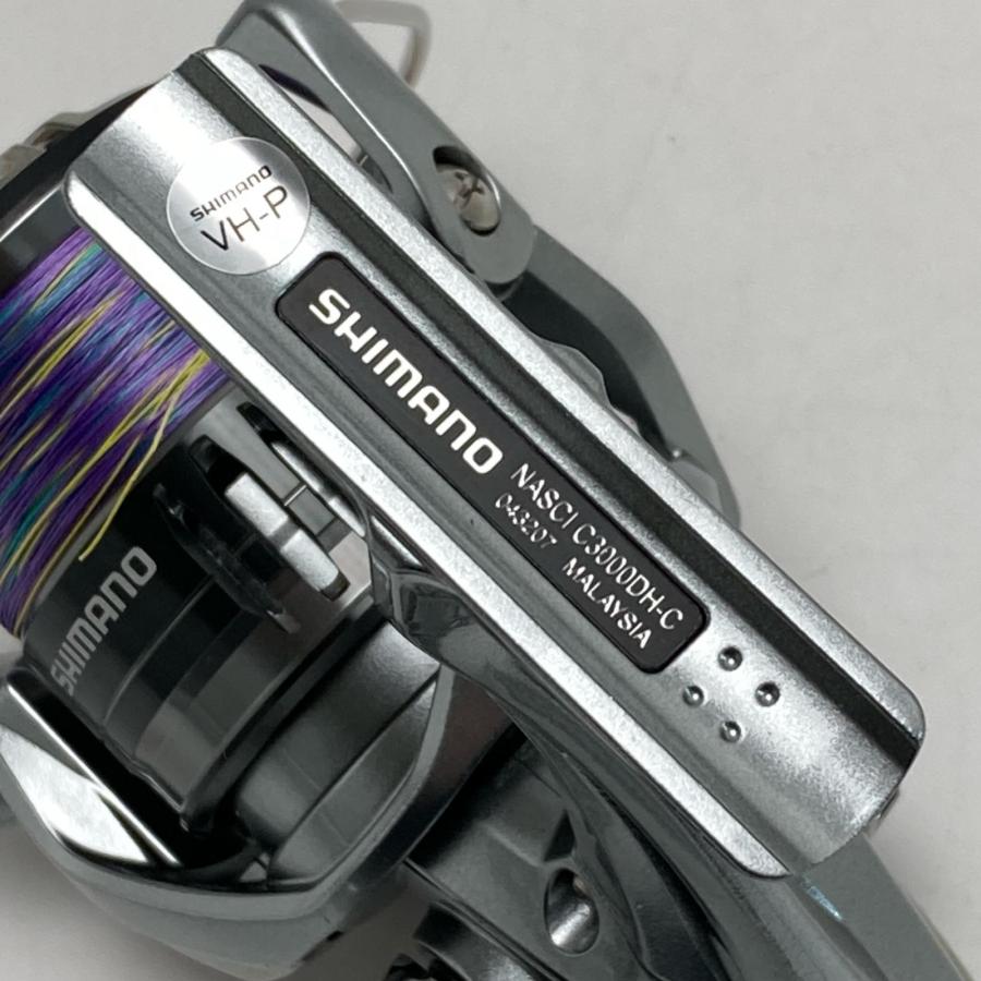 SHIMANO シマノ 21 ナスキー C3000DH 043207 スピニングリール やや傷