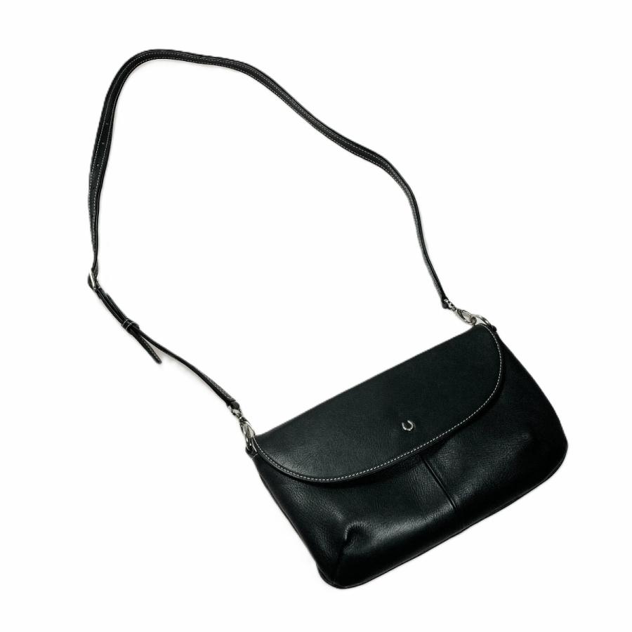 Somes Saddle ソメスサドル フラップ ショルダーバッグ ブラック 