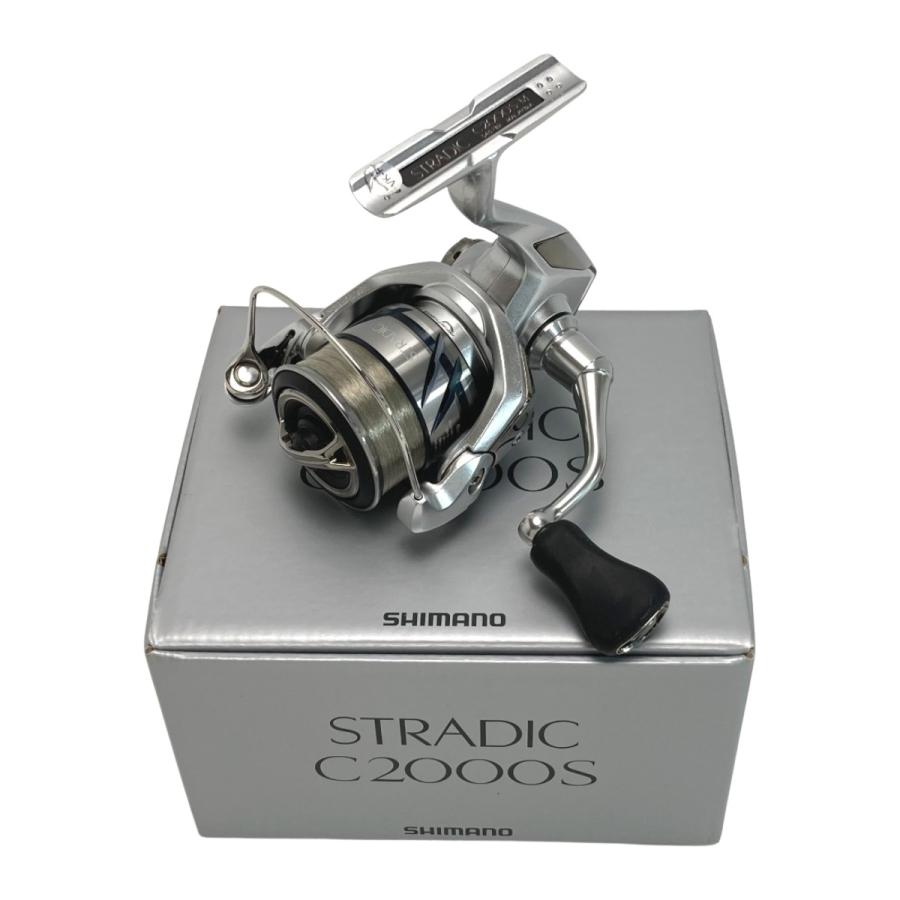 美品23ストラディックc2000s SHIMANO シマノ 23ストラディック C2000S 045782 スピニングリール 箱