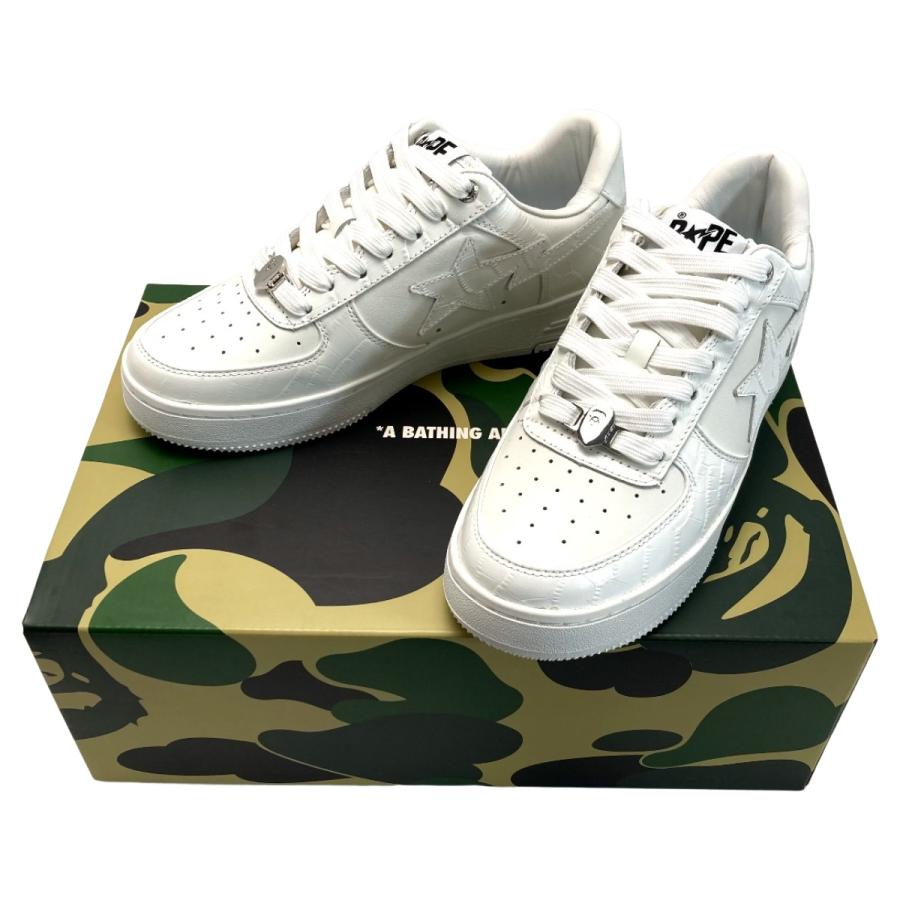 A BATHING APE アベイシングエイプ BAPE STA #3 M191303 ホワイト