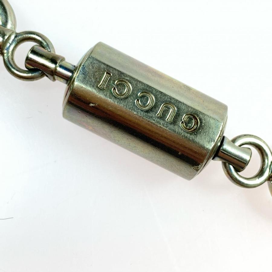 GUCCI カラビナ キーホルダー 箱付き GUCCI（グッチ） ダブルカラビナキーリング キーホルダー 箱有 やや傷