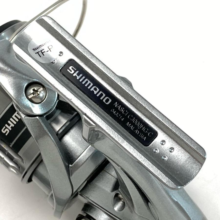 SHIMANO シマノ 21 ナスキー C3000HG 043214 スピニングリール やや傷