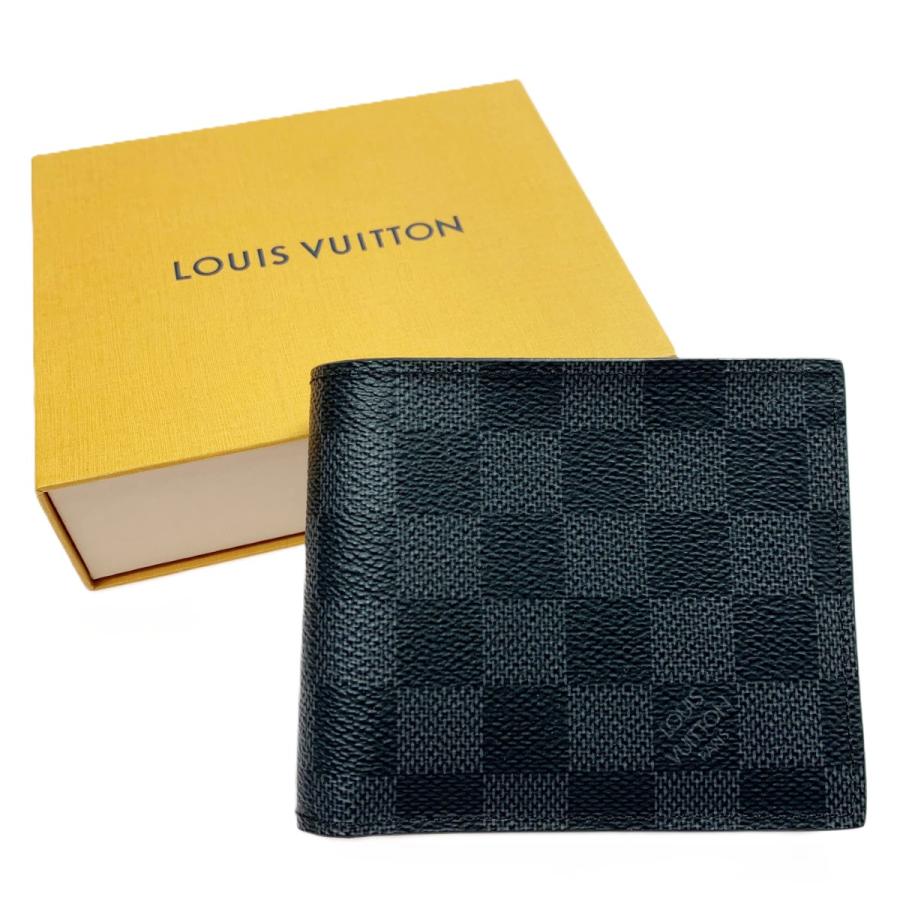 【極美品】ヴィトン　ダミエグラフィット　ポルトフォイユ　マルコ NM LOUIS VUITTON（ルイ・ヴィトン） ダミエ・グラフィット