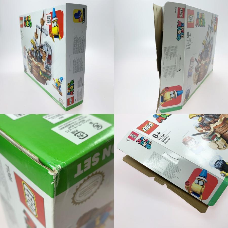 LEGO LEGO レゴ スーパーマリオ のりこめ！クッパのひこうせんかん チャレンジ 71391 71391 開封品 やや傷や汚れありの画像