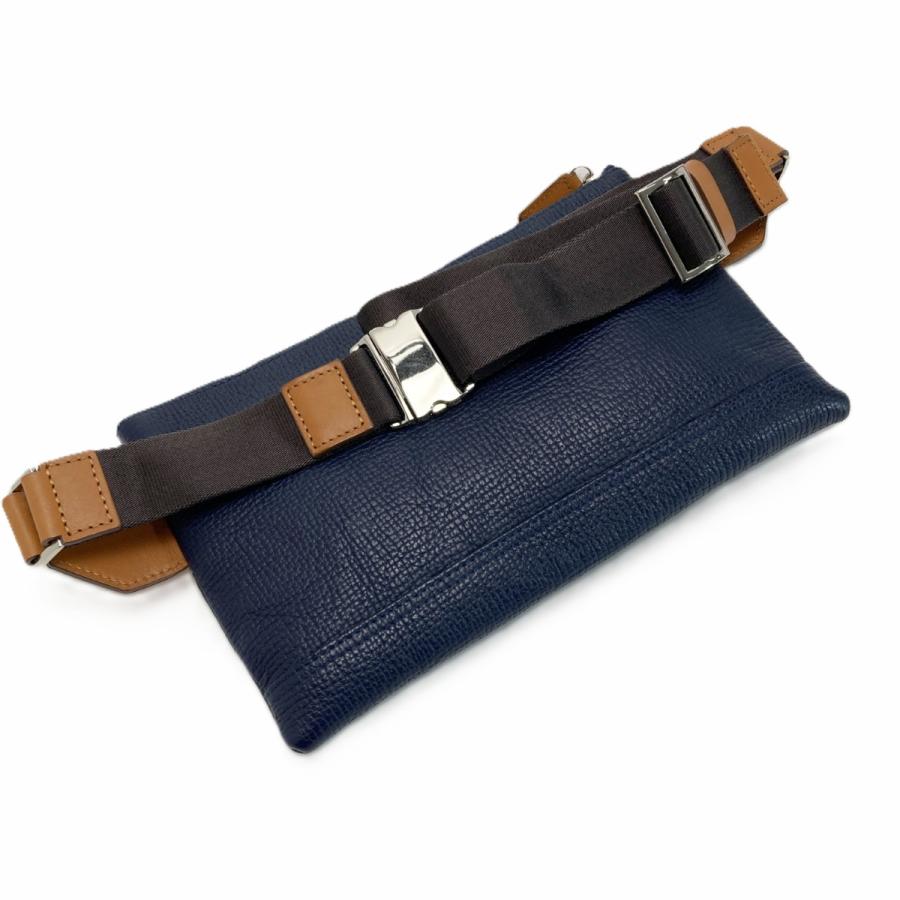 Somes Saddle ソメスサドル ジュール サコッシュ ネイビー レザー