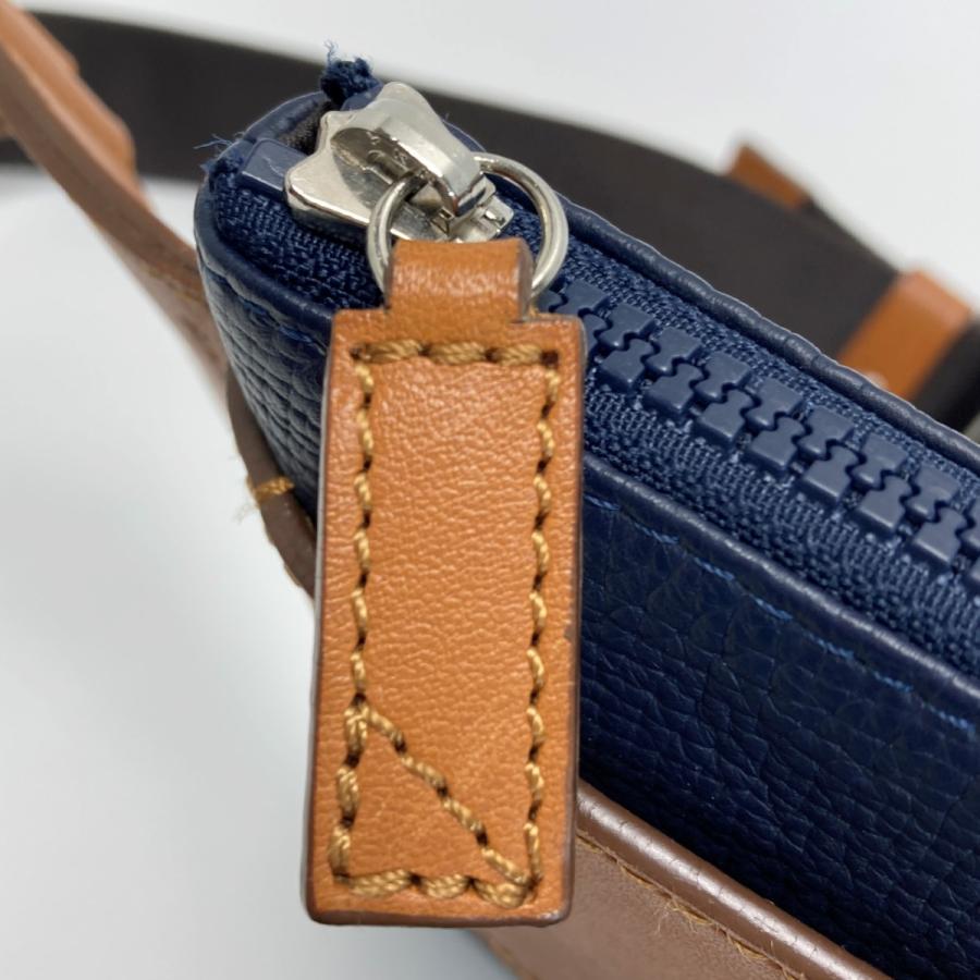 Somes Saddle ソメスサドル ジュール サコッシュ ネイビー レザー