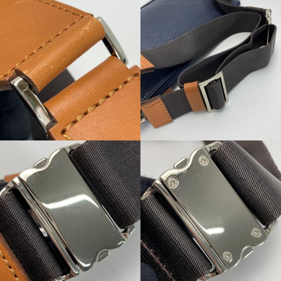 Somes Saddle ソメスサドル ジュール サコッシュ ネイビー レザー