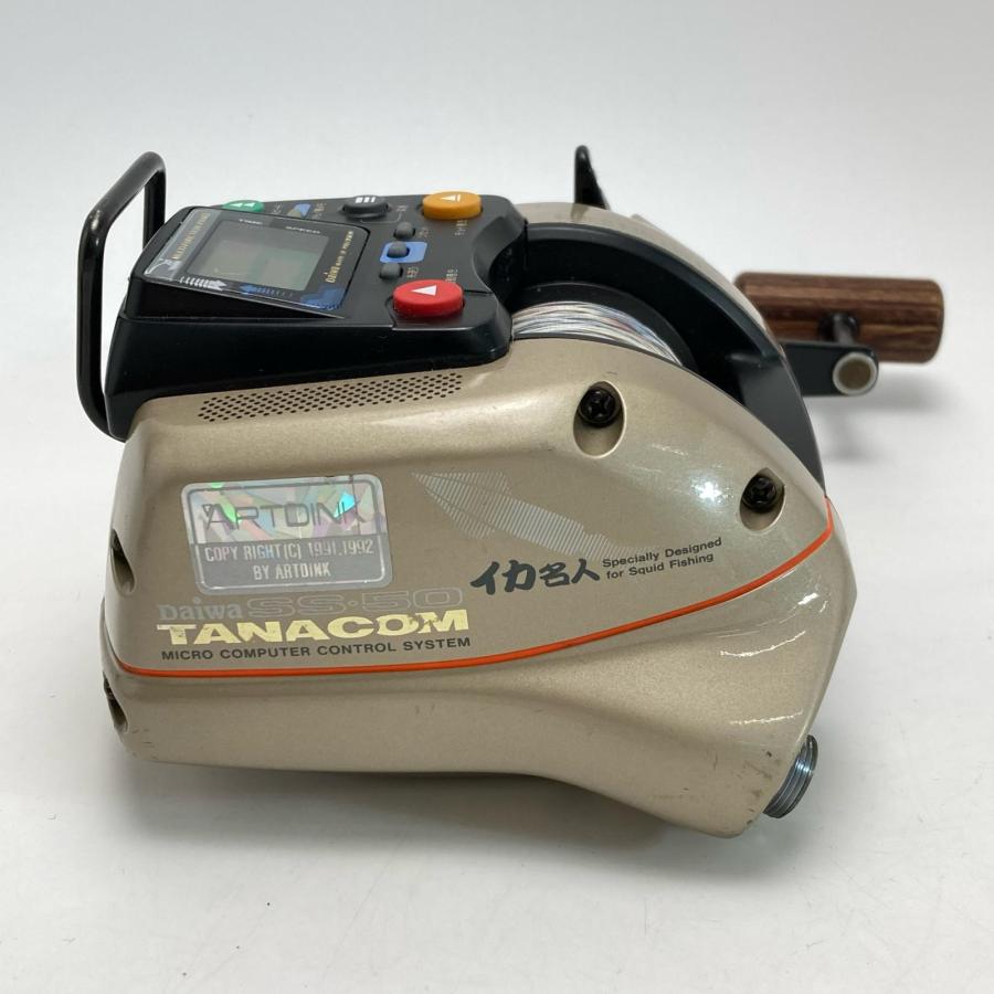 DAIWA ダイワ タナコン イカ名人 SS-50 電動リール コード付き やや傷や汚れありの画像