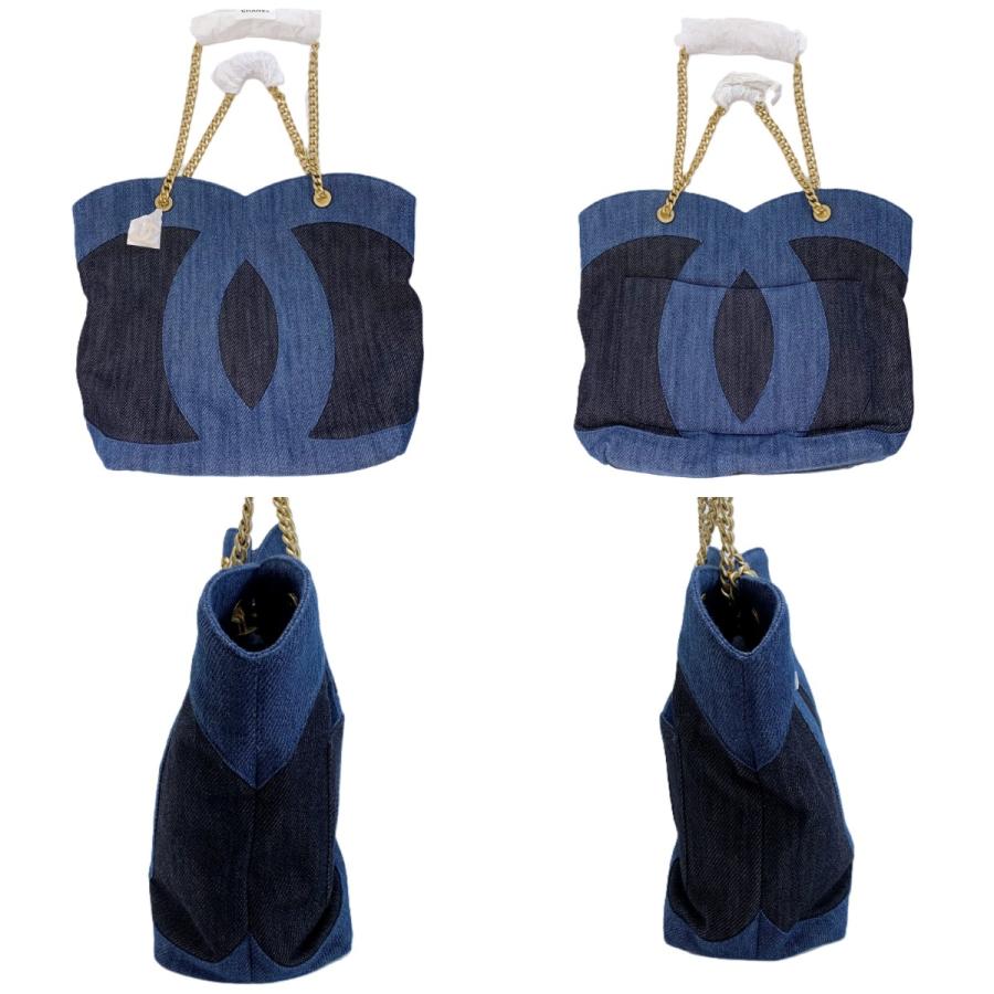 CHANEL（シャネル） ココマーク AS3857 インディゴ デニム チェーン