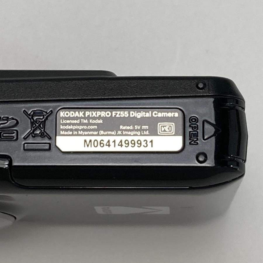 Kodak コダック コンパクトデジタルカメラ PIXPRO FZ55 ブラック 充電