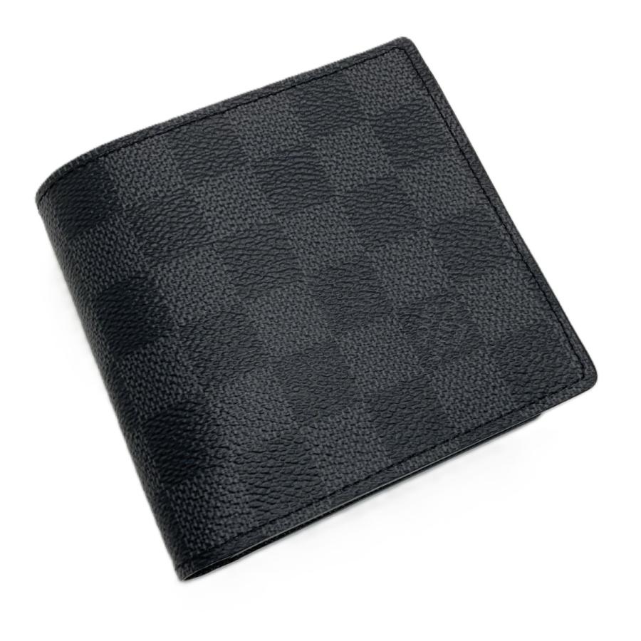 Louis Vuitton ポルトフォイユ マルコ ダミエ 折り財布 8770. LOUIS VUITTON（ルイ・ヴィトン） ダミエ コバルト ポルトフォイユ