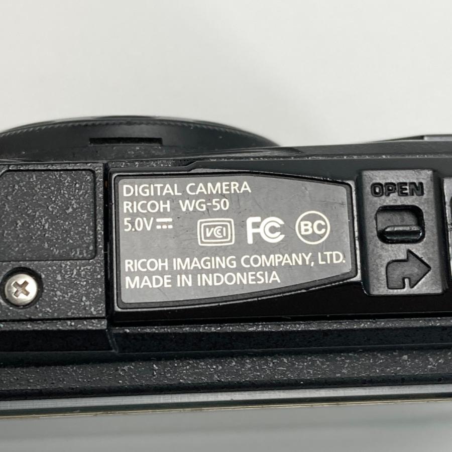 RICO RICOH リコー コンパクトデジタルカメラ WG-50 箱付き やや傷や