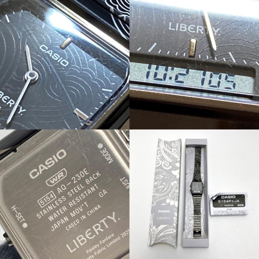 CASIO（カシオ） リバティ コラボモデル AQ-230EBLT-1AJR ブラック