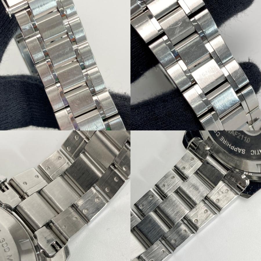 TAG HEUER タグホイヤー アクアレーサー デイト WAF2110 ブラック 自動