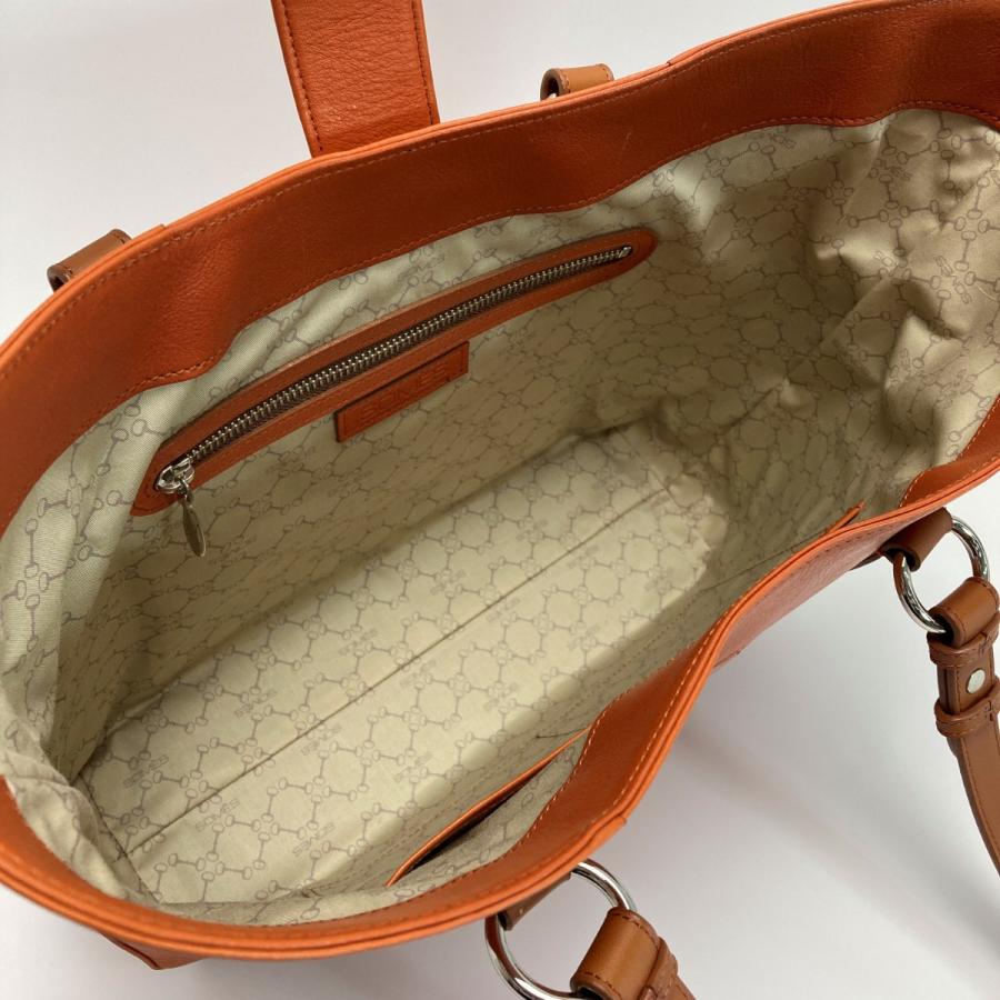 Somes Saddle ソメスサドル トートバッグ 編み込み タッセル ブラウン