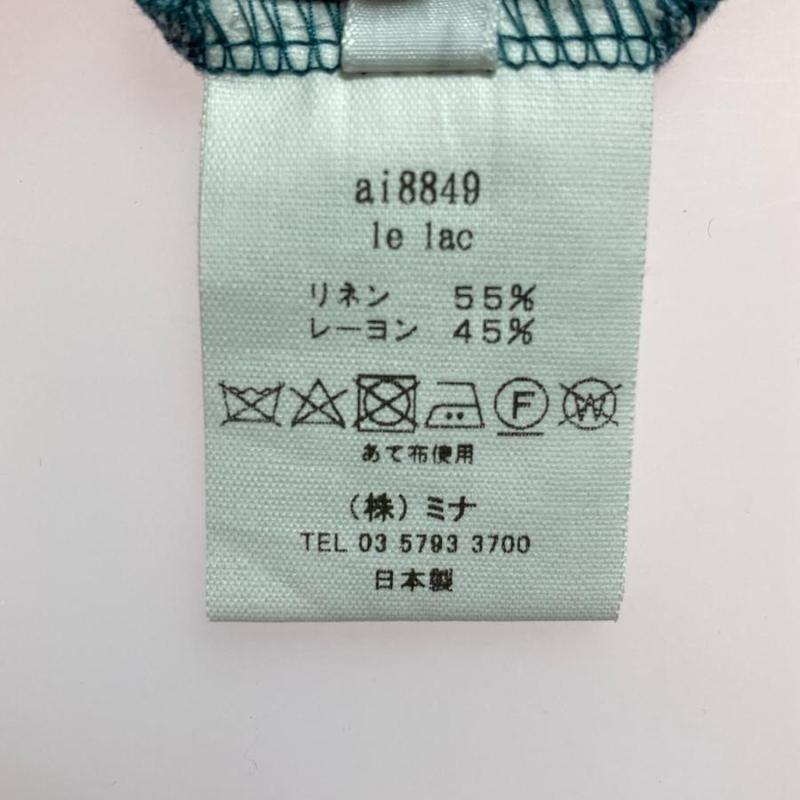 mina perhonen ミナペルホネン 半袖ワンピース サイズ36 ai8849 ブルー