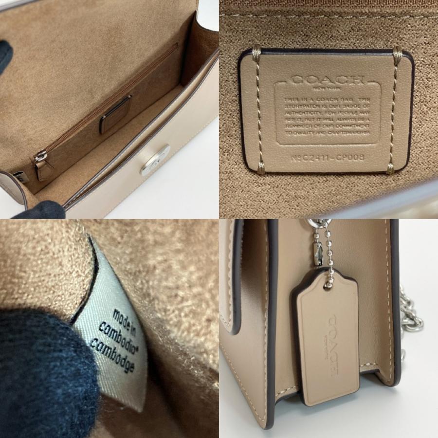 COACH（コーチ） エライザ フラップ クロスボディ CP008 トープ 