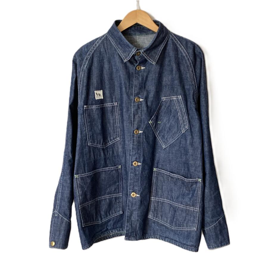 TCB jeans BLACK CAT JACKET インディゴ ジャケット カバーオール
