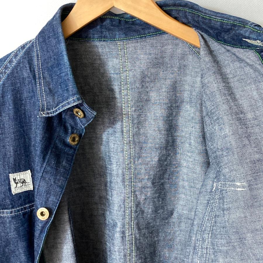 TCB jeans BLACK CAT JACKET インディゴ ジャケット カバーオール