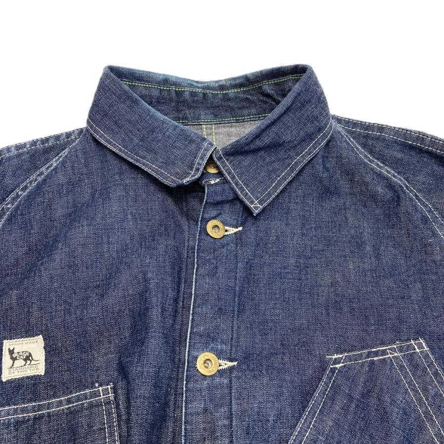 TCB jeans BLACK CAT JACKET インディゴ ジャケット カバーオール
