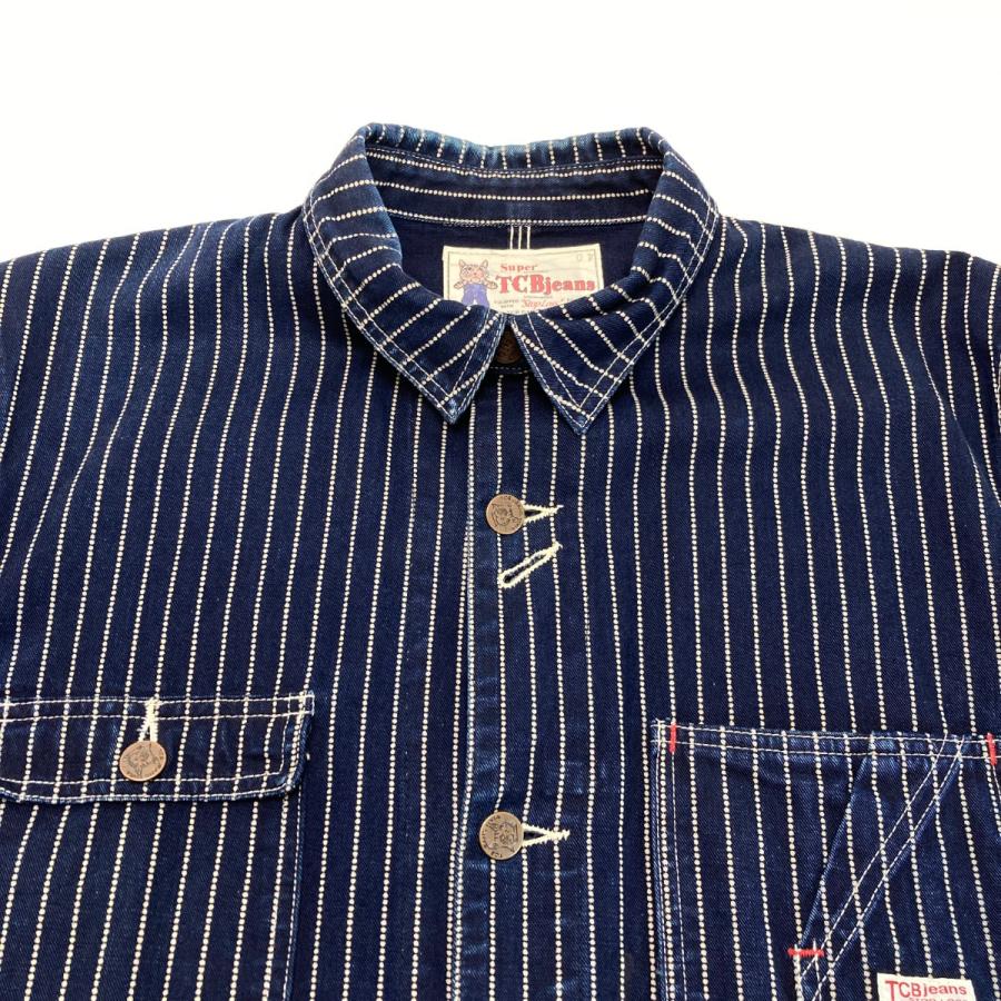 TCB JEANS ジャケット ウォバッシュカバーオール デニム SIZE 40