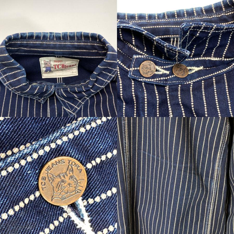 TCB JEANS ジャケット ウォバッシュカバーオール デニム SIZE 40